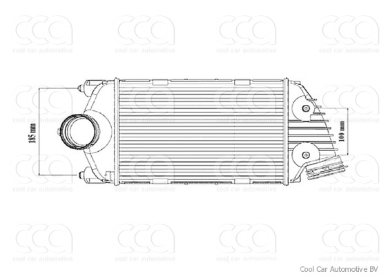 Intercoolers Intercooler Porsche 911 GT2 10>