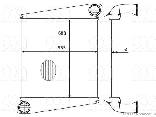 Intercoolers Intercooler Volvo FL Series  00>