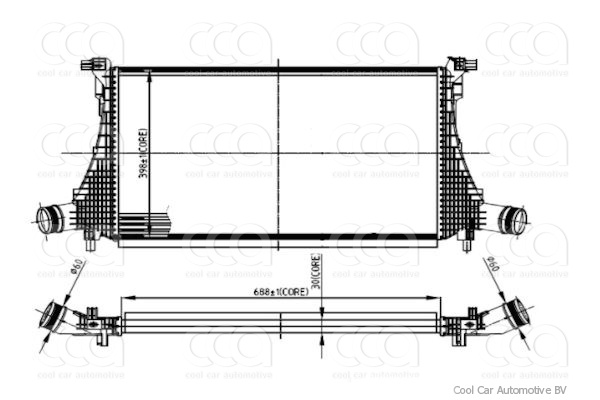 Intercoolers Intercooler VW Teramont 17>