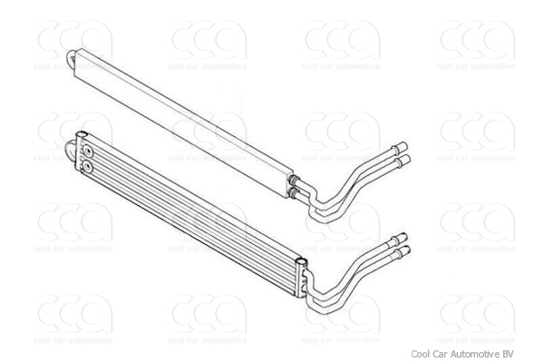 Oliekoelers Oliekoeler BMW 520d 05>
