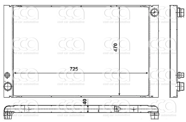 Radiateuren PW - Vrachtwagens Radiateur Audi A8 03>