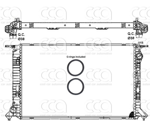 Radiateuren PW - Vrachtwagens Radiateur Audi A5 05>