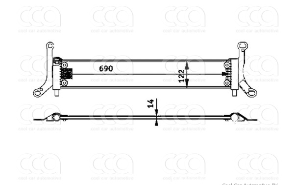 Radiateuren PW - Vrachtwagens Radiateur Audi Q7 09>