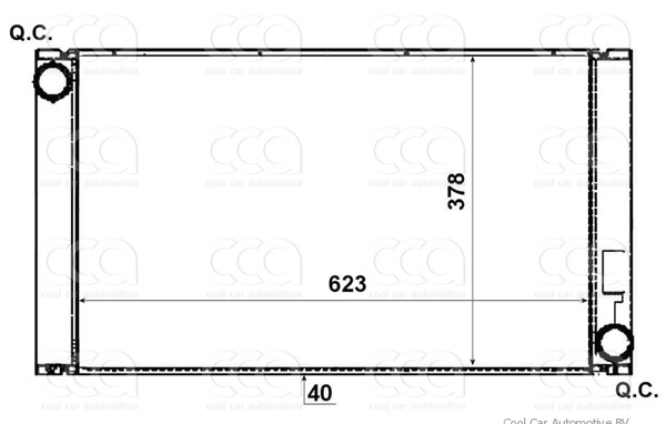 Radiateuren PW - Vrachtwagens Radiateur BMW 5 Series 12>