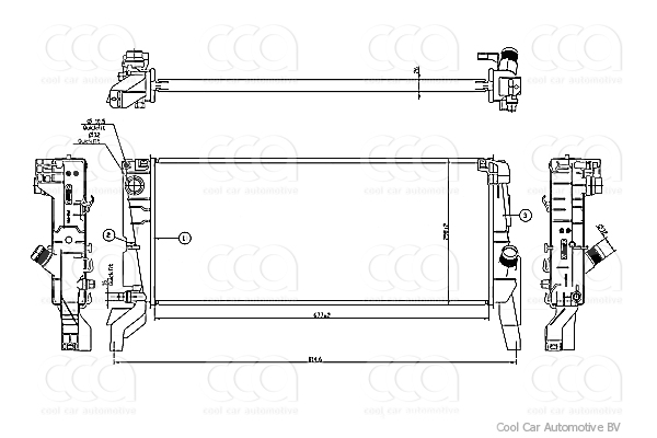 Radiateuren PW - Vrachtwagens Radiateur Mini Cooper 15>