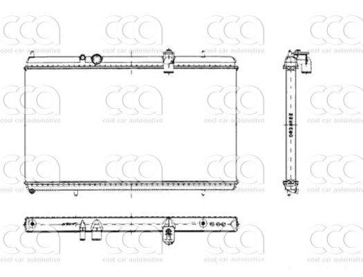 Radiateuren PW - Vrachtwagens Radiateur Citroen C5 02>