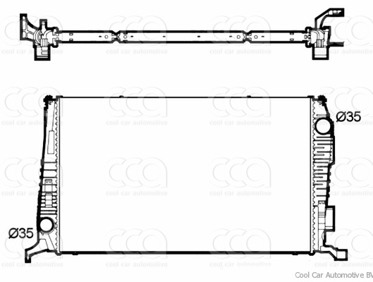 Radiateuren PW - Vrachtwagens Radiateur Dacia Duster 08>