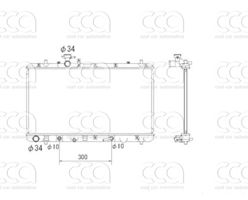 Radiateuren PW - Vrachtwagens Radiateur Fiat Sedici 06>
