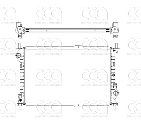 Radiateuren PW - Vrachtwagens Radiateur Ford Tourneo 05>
