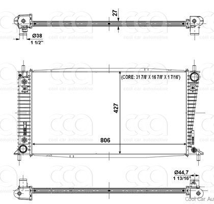 Radiateuren PW - Vrachtwagens Radiateur Ford USA Expedition 01>