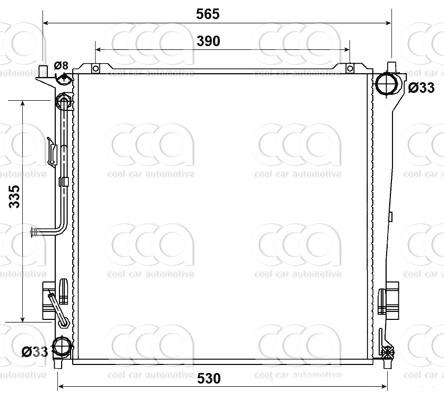 Radiateuren PW - Vrachtwagens Radiateur Hyundai i30 06>