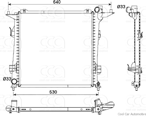 Radiateuren PW - Vrachtwagens Radiateur Hyundai i30 11>