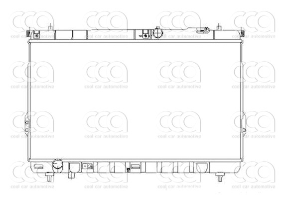 Radiateuren PW - Vrachtwagens Radiateur Hyundai Santa Fe 09>