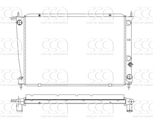 Radiateuren PW - Vrachtwagens Radiateur Hyundai H-series 11>