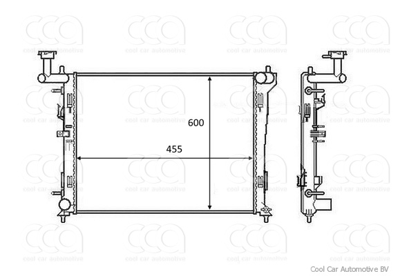 Radiateuren PW - Vrachtwagens Radiateur Hyundai i30 01>