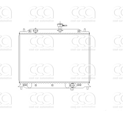 Radiateuren PW - Vrachtwagens Radiateur Kia Rio 03>