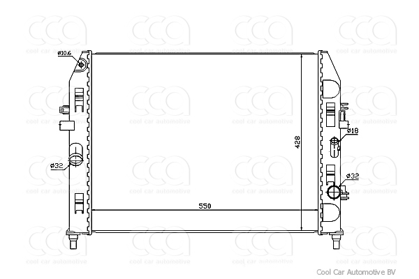 Radiateuren PW - Vrachtwagens Radiateur Mazda MX5 06>