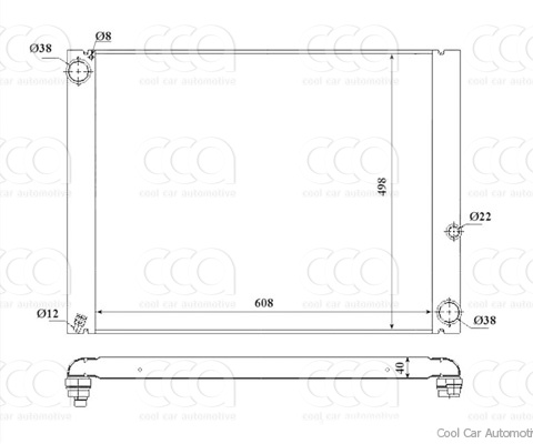 Radiateuren PW - Vrachtwagens Radiateur Land Rover Range Rover 09>