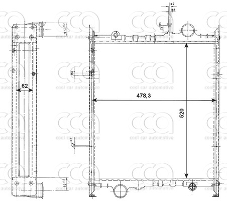 Radiateuren AG - OR Radiateur Fendt Farmer / Favorit