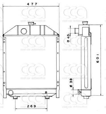 Radiateuren AG - OR Radiateur Massey Ferguson
