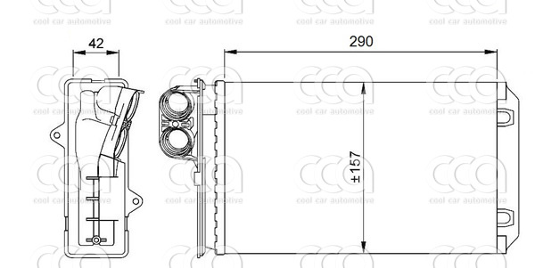 Kachelradiateur Kachelradiateur PSA XM/605