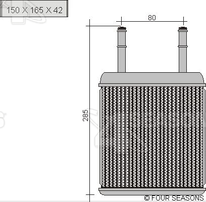 Kachelradiateur Kachelradiateur Hyundai