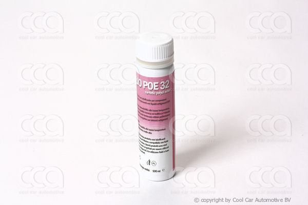 Compressor olie / lekdetektievloeistof Compressor olie POE / Ester 32 (100 ml.)