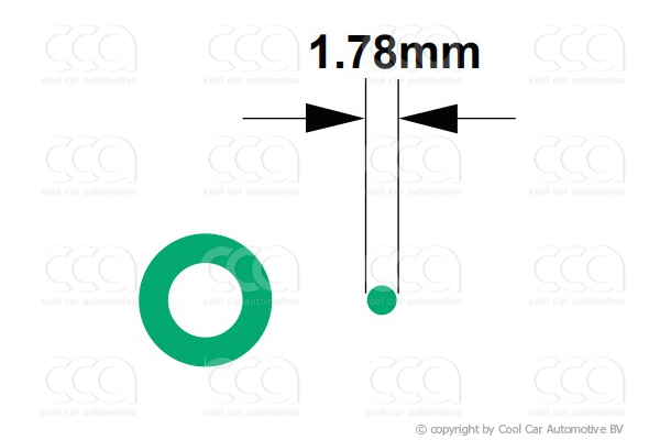 O-ringen / O-ring sets O-ring 8 x 4.5 x 1.8 mm. (20 st.)